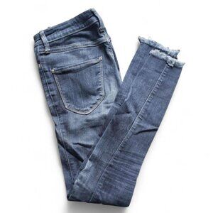 Hollister Super High Rise Skinny Denim Pants 2000s Streetwear
